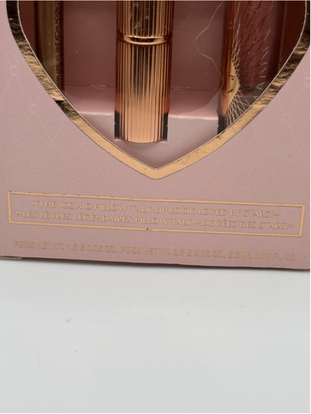 Charlotte Tilbury Pillow Talk Iconic Mini Lip Kit Set New - Picture 3 of 6